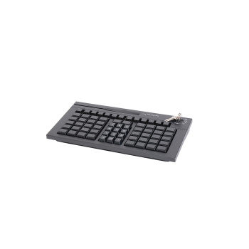 Клавиатура программируемая Poscenter S67B (мод. 63 клавиши, MSR, ключ, USB, 3,0 м.), черная
