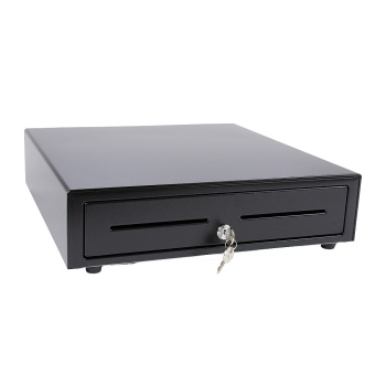Денежный ящик Poscenter B410M 417x417x100, 5/8, Epson, черный, 3 м. кабель